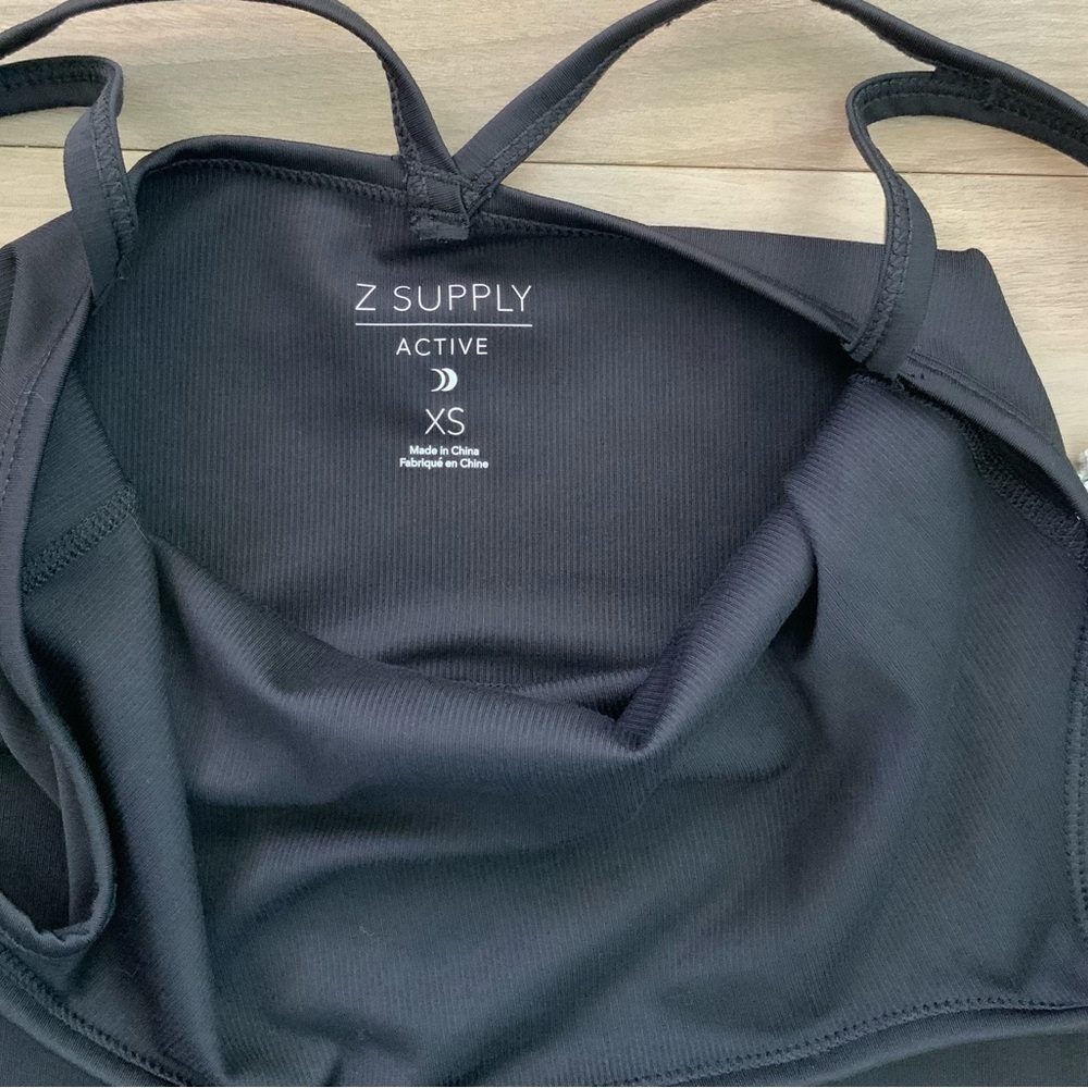 Z Supply go for it rib jumpsuit in Black - Picture 5 of 6